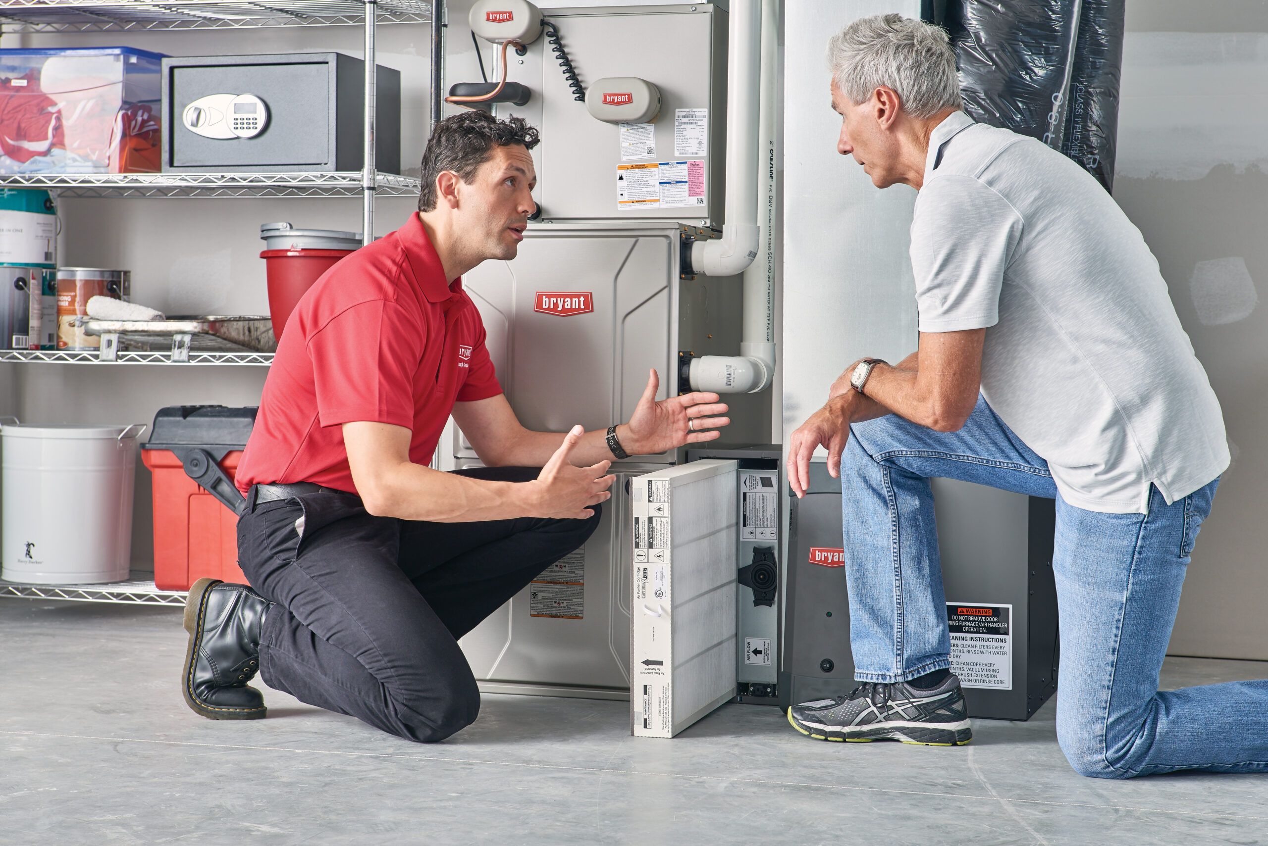 retrofit and replacement heating and cooling systems