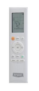 bryant ductless remote